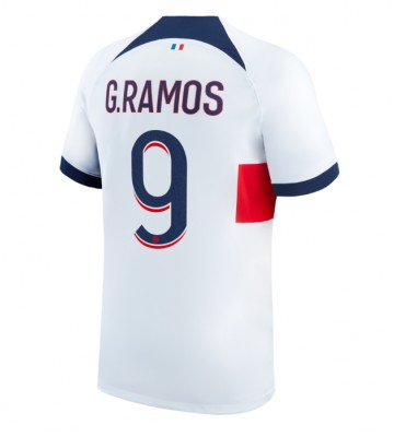 Paris Saint-Germain Goncalo Ramos #9 Replika Udebanetrøje 2023-24 Kortærmet